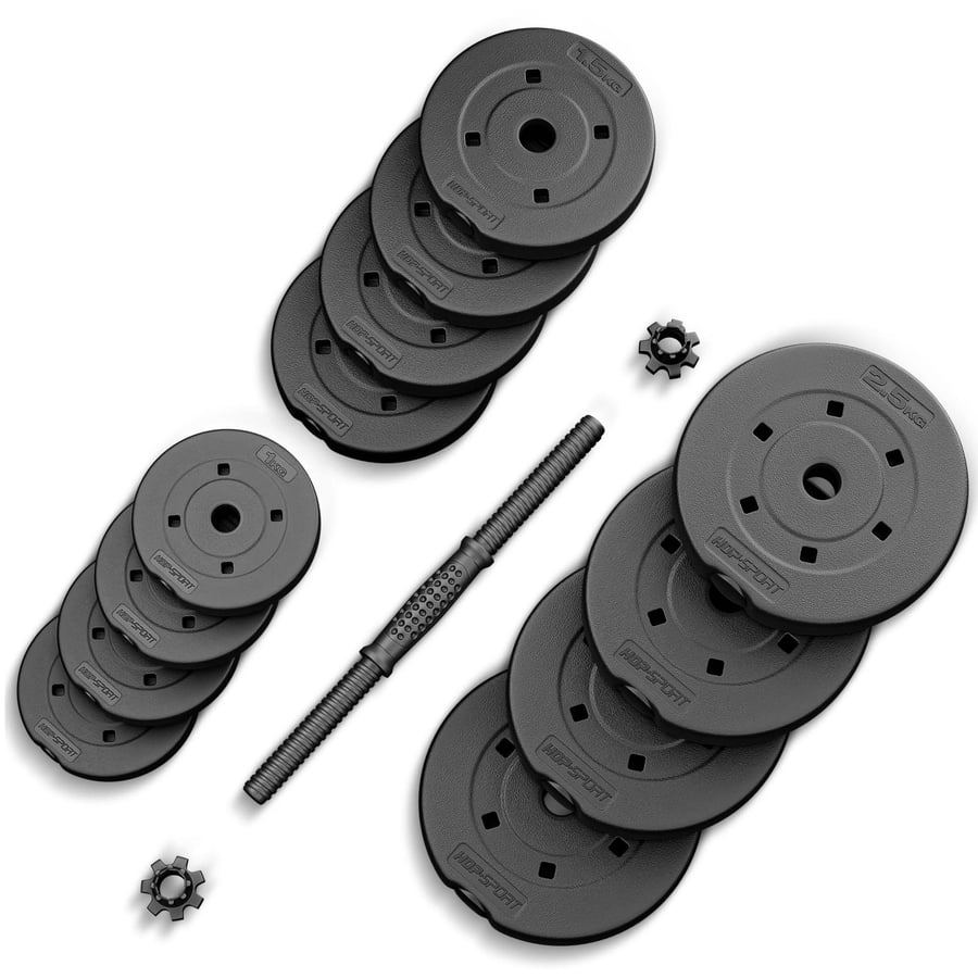 Zestaw hantli kompozytowych 2x1