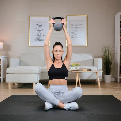 Odważnik kettlebell żeliwny 8kg