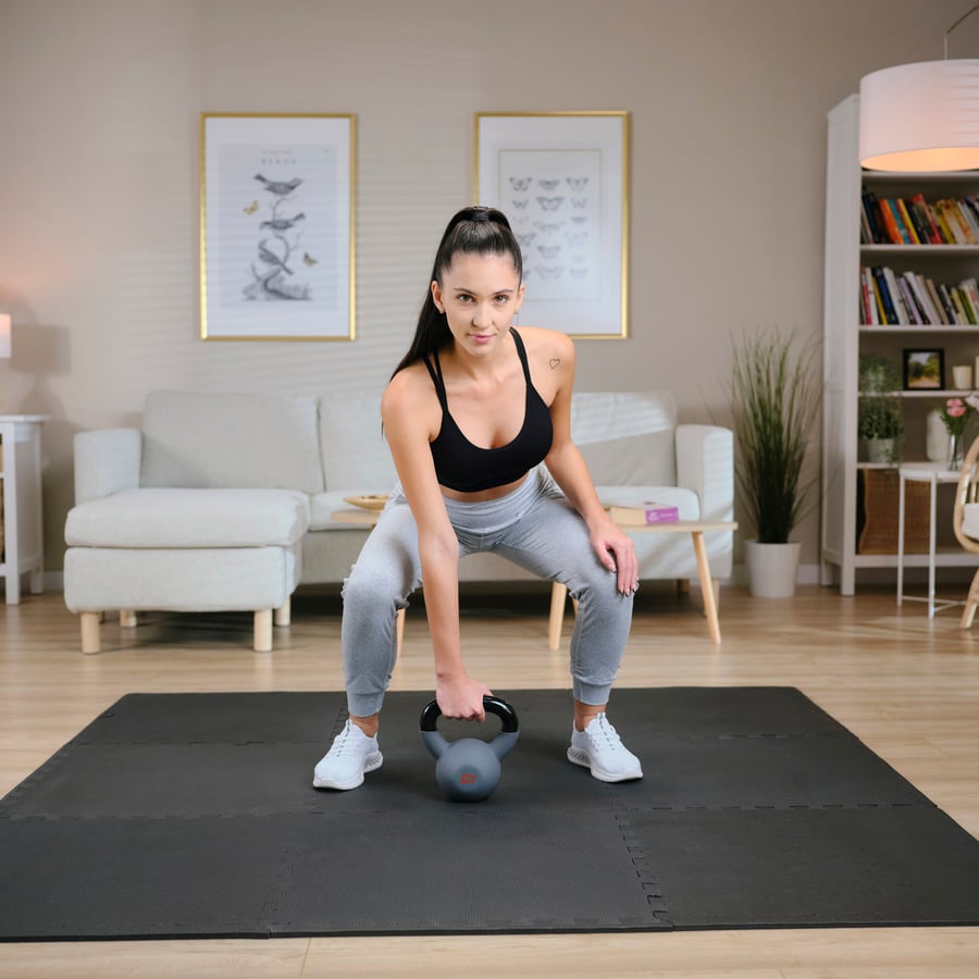 Odważnik kettlebell żeliwny 4kg