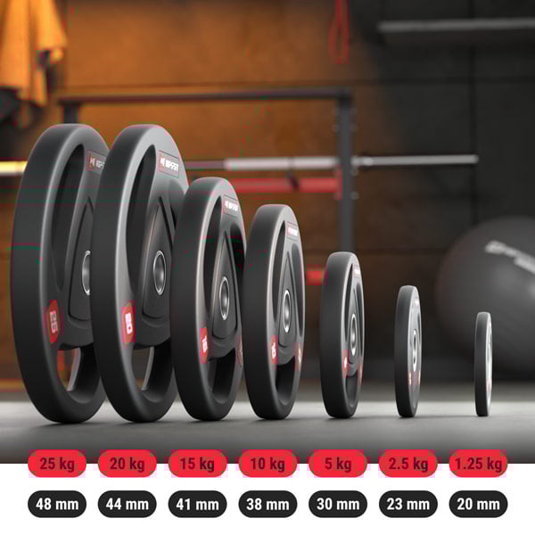 Obciążenie olimpijskie 25 kg HS