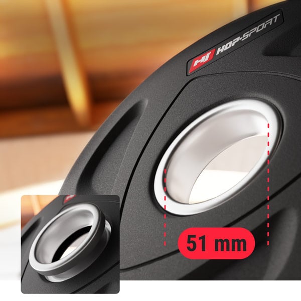 Obciążenie olimpijskie 25 kg HS