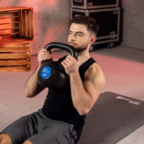 Kettlebell winylowy 12kg