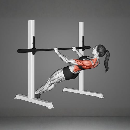 Australian pull up muscles worked 