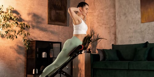 Roman bench – a modest piece of home gym equipment with enormous potential