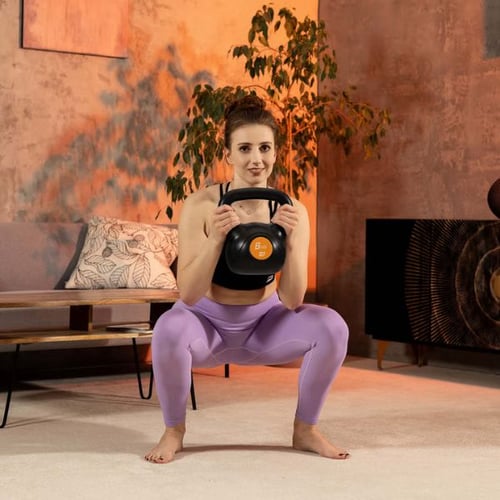 Hop-Sport vinyl Kettlebells for woman