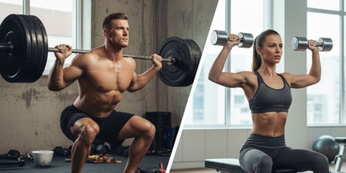 Dumbbell vs Barbell - Pros, Cons & The Winner for Your Fitness Goals