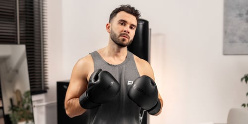 Punching bag workout for beginners - no gym needed