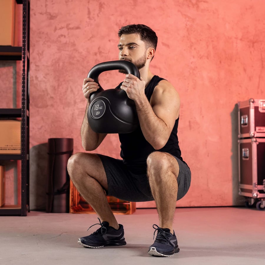 Kettlebell winylowy 18kg