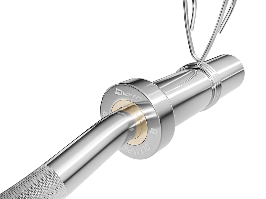 Gryf olimpijski lekko łamany 12