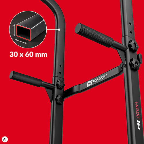 Adjustable Stationary Dip Bar with Pull-Up Bar HS-2012K_8