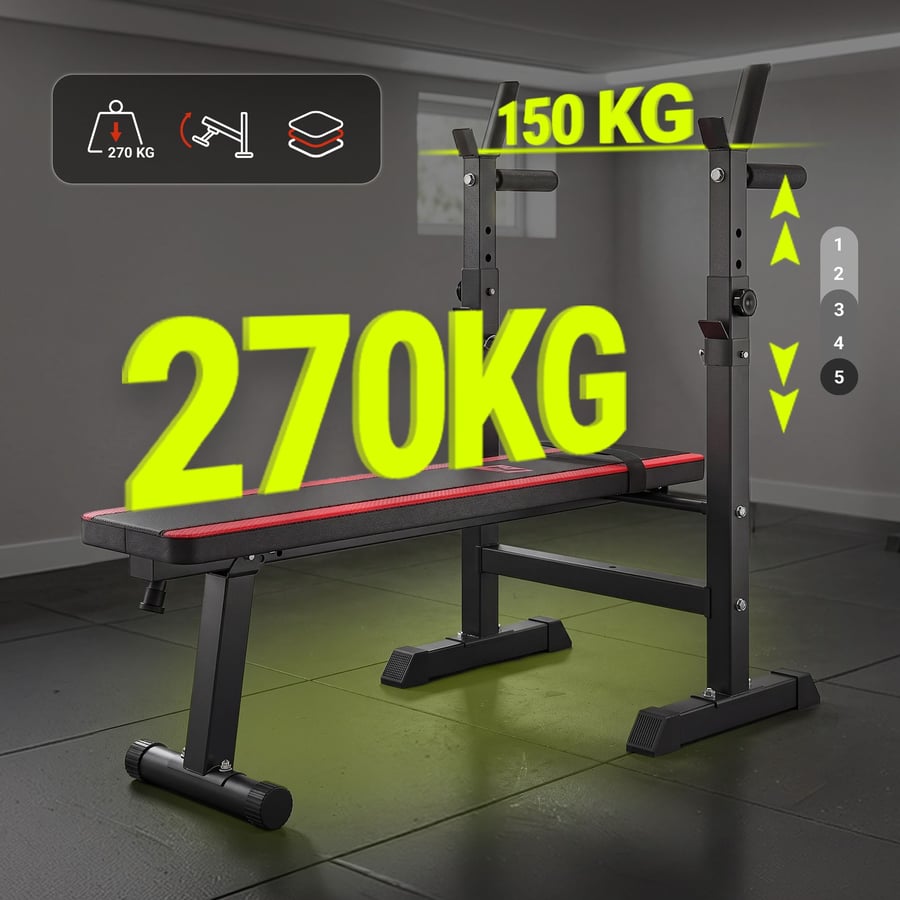 Ławka treningowa HS-1080 - Bez - 4